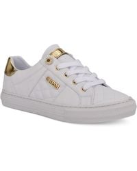 Guess - Loven Casual Lace-up Sneakers - Lyst