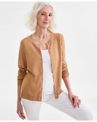 Style & Co. - Button-up Cardigan - Lyst