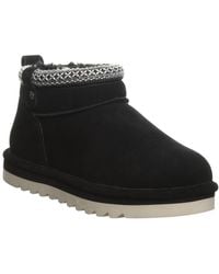 BEARPAW - Langly Platform Pull-on Short Boots - Lyst