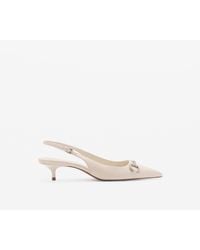 Mango - Crystal Sling Back Shoes - Lyst