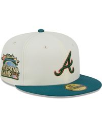 New Era Atlanta Braves 'Camo Twist' 59FIFTY Fitted Camo Pink