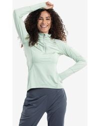 BloqUV - Upf 50+ Sun Protective Mock Zip Top - Lyst