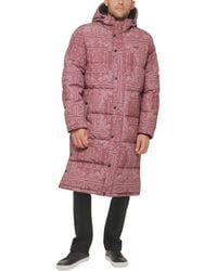 Levi's - Quilted Extra Long Parka Jacket - Lyst