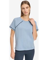 Marc New York - Andrew Marc Sport Short-sleeve French Terry Top - Lyst