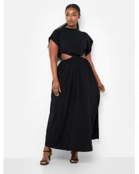 Rebdolls - Plus Size Desires Cut Out Maxi A Line Dress - Lyst