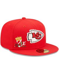 KTZ - Kansas City Chiefs Crown 2x Super Bowl Champions 59fifty Fitted Hat - Lyst