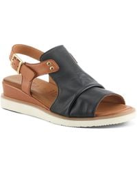 Spring Step - Locals Wedge Sandal - Lyst