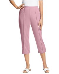 Woman Within - Plus Size The Hassle-free Soft Knit Capri - Lyst