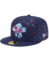 KTZ - Philadelphia 76ers Americana Fireworks 59fifty Fitted Hat - Lyst