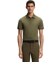 BOSS - Boss By Stretch-cotton Slim-fit Polo Shirt - Lyst