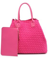 Urban Expressions - Ithaca Woven Neoprene Tote - Lyst
