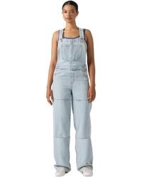 Levi's - Utility Overall H226 Wide-leg Denim Overalls - Lyst