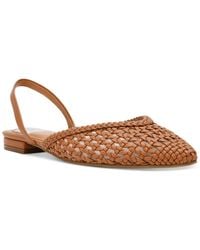 Dolce Vita - Cashe Woven Slingback Pointed-toe Flats - Lyst