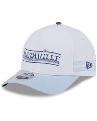 KTZ - /light Blue Nashville Sc 2025 Jersey Hook 9forty M-crown Adjustable Hat - Lyst