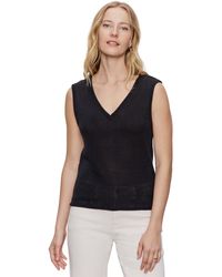 Sanctuary - Soft V-neck Sleeveless Top - Lyst