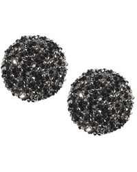 SOH - Embellished Cluster Circular Stud Earrings - Lyst