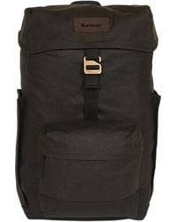 Barbour - Essential Waxed Backpack - Lyst