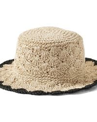 Lands' End - Raffia Bucket Hat - Lyst