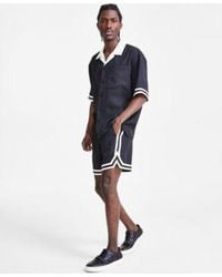 INC International Concepts - Hunter Colorblocked Shirt Shorts Created For Macys - Lyst