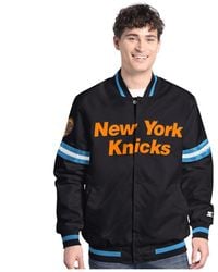 Starter - New York Knicks Scout Varsity Full-snap Jacket - Lyst
