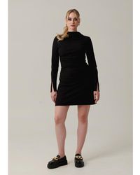 Nanas - Long Sleeve & Comfortable Mini Dress - Lyst