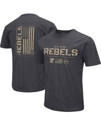Colosseum Athletics - Ole Miss Rebels Big And Tall Oht Military-inspired Appreciation Playbook T-shirt - Lyst