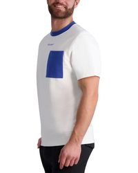 Karl Lagerfeld - Slim-fit French Terry Short-sleeve Sweatshirt - Lyst