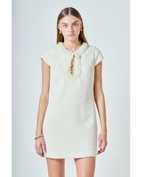 Endless Rose - Tweed Shift Dress - Lyst