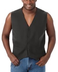 Kingsize - Big & Tall Ks Signature Collection Easy Movement 5-button Suit Vest - Lyst