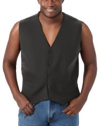 Kingsize - Big & Tall Ks Signature Collection Easy Movement 5-button Suit Vest - Lyst