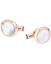 Montblanc - Meisterstuck Mother-of-pearl Cufflinks - Lyst