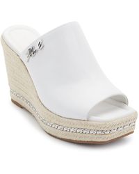 Karl Lagerfeld Wedge sandals for Women - Up to 69% off at Lyst.com