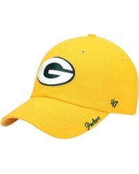 '47 - Green Bay Packers Miata Clean Up Secondary Adjustable Hat - Lyst