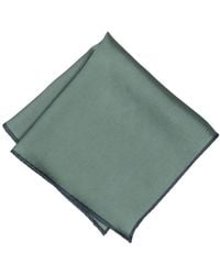 Alfani - Silk Solid Rolled Border Pocket Square - Lyst