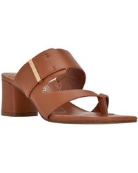 calvin klein block heel