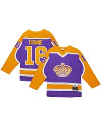Mitchell & Ness - Marcel Dionne Los Angeles Kings 1980/81 Blue Line Player Jersey - Lyst