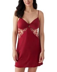 Wacoal - Dramatic Interlude Embroidered Chemise 811379 - Lyst