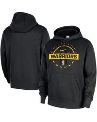 Nike - Golden State Warriors 2025/26 Authentic Practice Club Pullover Hoodie - Lyst