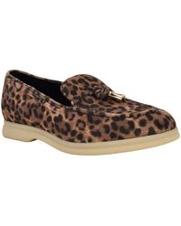 Guess - Aryana Interlaced Suede Slip-on Boat Loafers - Lyst