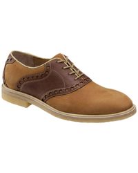 aston grey ybilia saddle oxford