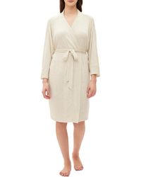 Gap - Long-sleeve Belted Ribbed Robe - Lyst