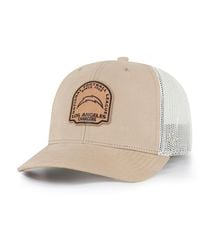'47 - Los Angeles Chargers Bonehide Trucker Adjustable Hat - Lyst