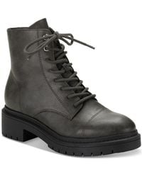 Style & Co. - Zaharaa Platform Lace-up Boots - Lyst