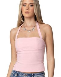 Edikted - Dara Halter Top - Lyst