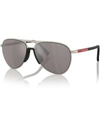 Prada Linea Rossa - Sunglasses Ps 53zs - Lyst