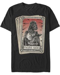 Fifth Sun - Star Wars Classic Darth Vader Dark Side Tarot Card Short Sleeve T-shirt - Lyst