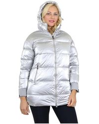 Spire By Galaxy - Modern Fit Bubble Parka Jacket W/ Non Detachable Hood - Lyst