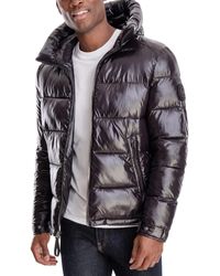 Michael Kors - Shiny Hooded Puffer Jacket, Created For Macy's - Lyst