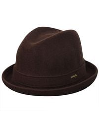 Kangol - Wool Player Fedora - Lyst