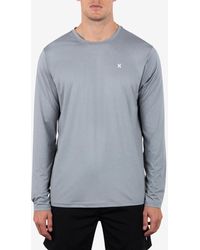 Hurley - Hybrid Upf Long Sleeve T-shirt - Lyst